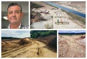 Soţii Săndulescu au mutat jumătate de deal de la Merişani pe şantierul autostrăzii şi vor să plătească taxă doar... 30 lei 1 Dan Sandulescu Merisani Autostrada