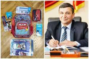 Toţi copiii de clasa pregătitoare din Costeşti vor primi gratuit ghiozdane cu rechizite 1 primar Costești