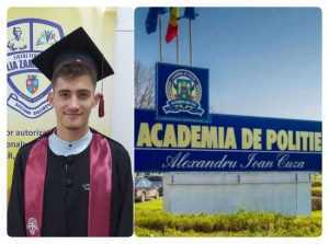 Un tânăr din Mioveni a obținut cea mai mare medie de admitere la Academia de Poliție 1 academia politie admis mioveni - Un tânăr din Mioveni a obținut cea mai mare medie de admitere la Academia de Poliție