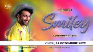 Piteșteanul Smiley vine la Club Hush pe 14 octombrie! Ia-ți prietenii și hai la distracție! 22 Smiley la club Hush