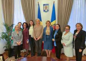 Vizita în Republica Moldova a președintelui interimar al Senatului, Alina-Ștefania Gorghiu 2 Gorghiu la Chisinau