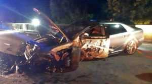 accident - Șoferița de 21 de ani care a intrat într-un cap de pod la 4 dimineața - era beată!