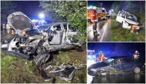 Accident mortal în Germania! 14 români răniți 1 accident germania - Accident mortal în Germania! 14 români răniți