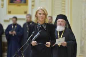 alina stefania gorghiu - Președintele interimare a Senatului, Alina-Ștefania Gorghiu a participat la sărbătorirea a 15 ani de la întronizarea Preafericitului Părinte Daniel!