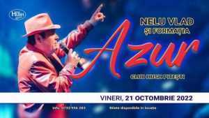 Nelu Vlad si formația Azur la Club Hush Pitești pe 21 octombrie! 1 Azur