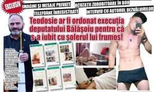 Teodosie ar fi ordonat execuţia deputatului Bălăşoiu pentru că s-a iubit cu şoferul lui frumos! 1 deputatul-balasoiu-scandal-sexual
