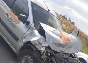 ACUM: Accident cu două mașini în Albota 1 accident albota - ACUM: Accident cu două mașini în Albota