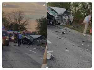 Accident mortal pe DN 7 București-Pitești! Doi oameni au murit, iar alți 6 sunt răniți 1 accident mortal dambovita - Accident mortal pe DN 7 București-Pitești! Doi oameni au murit, iar alți 6 sunt răniți