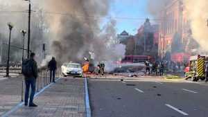 razboi kiev - Atac al rușilor în Kiev! O rachetă a căzut aproape de Ambasada României