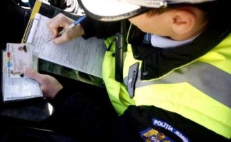 politist sofer carnet permis