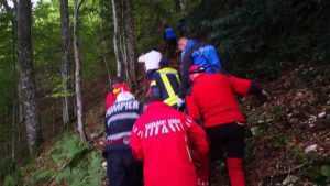 salvamont - Salvamont a salvat un ucrainean rătăcit în Făgăraş, după o misiune de peste 10 ore!