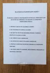 (VIDEO) Studenții de la Academia de Poliție trăiesc cu șobolanii! 1 caminn - (VIDEO) Studenții de la Academia de Poliție trăiesc cu șobolanii!