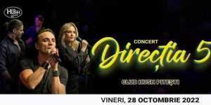 Îndrăgita trupă Direcția 5 revine la Club Hush! 9 directia 5