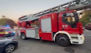 Argeș! Incendiu la o construcție dintr-o gospodărie 1 pompieri smurd 1 - Argeș! Incendiu la o construcție dintr-o gospodărie