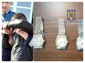 Hoț la 16 ani! A furat ceasuri de 25.000 de euro, bijuterii și bani dintr-o mașină, în Pitești 1 hot ceasuri - Hoț la 16 ani! A furat ceasuri de 25.000 de euro, bijuterii și bani dintr-o mașină, în Pitești