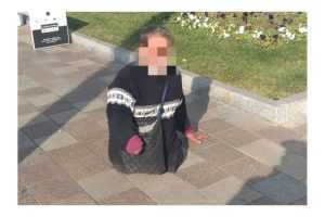 (Video) Cerșetori amendați de polițiștii locali din Pitești 1 locali