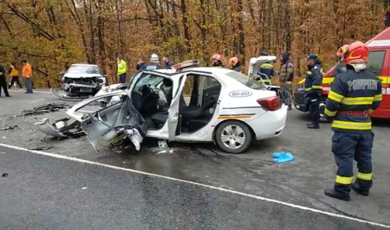 accident masina politie Sursa Foto romania24