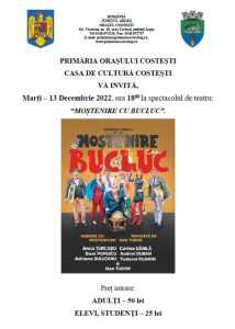 317433396 452126020438084 9091745991299968041 n - Primaria Orașului Costești vă invită la comedia anului: "MOSTENIRE CU BUCLUC"!