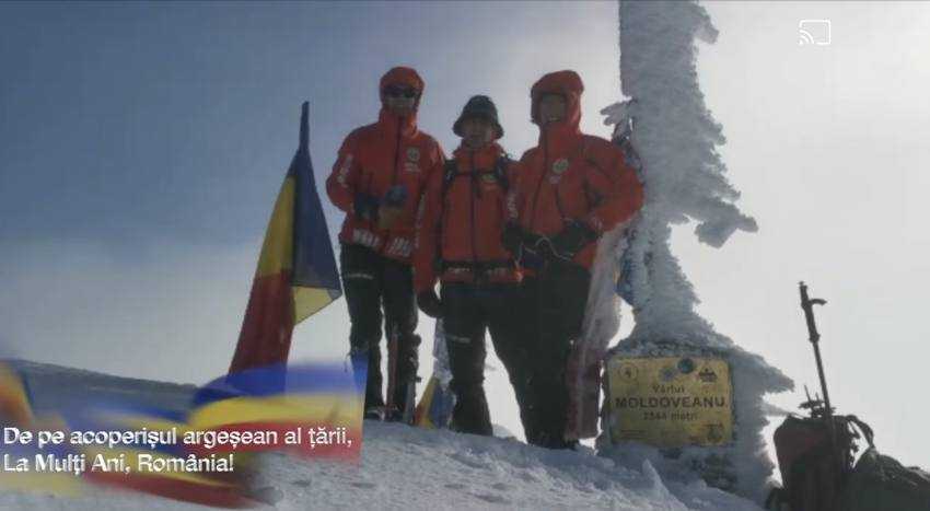 Salvamont Arges vf Moldoveanu 1 decembrie