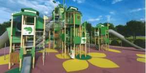 Loc de joacă de aproape 3 milioane lei în Lunca Argeşului 1 loc joaca lunca argesului