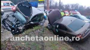 Mașină intrată într-un cap de pod, în Bascov! O fetiță de 3 ani a suferit un traumatism cranio cerebral! 1 accident 1 - Mașină intrată într-un cap de pod, în Bascov! O fetiță de 3 ani a suferit un traumatism cranio cerebral!