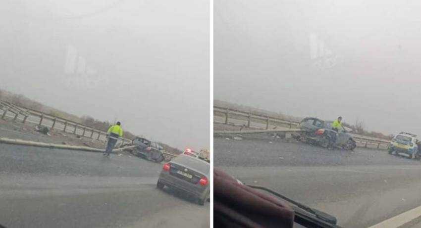 accident autostrada a1 Sursa Foto Info Trafic Pitesti