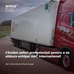 A&C International Road Cargo: Consideri că ți-ar plăcea o carieră ca șofer profesionist? 10 șofer A&C