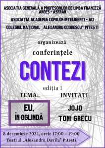 afisul evenimentului sursa foto Facebook Cstalin Dumitrascu - Scandal politic în Argeș