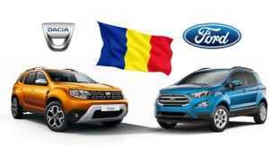 Peste 33.000 de autoturisme au fost produse în luna noiembrie la uzina DACIA din Mioveni 1 Dacia si Ford