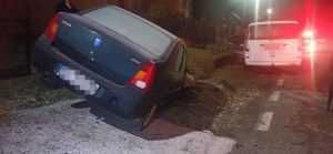 noapte accident - Argeș: Accident între un autoturism și o autoutilitară!