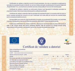 A fost stabilit modelul cardurilor de energie 1 Sursă foto: avocatnet.ro