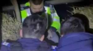 politie - Și-a decapitat vecinul cu o drujbă în noaptea de Ajun și s-a făcut dispărut!