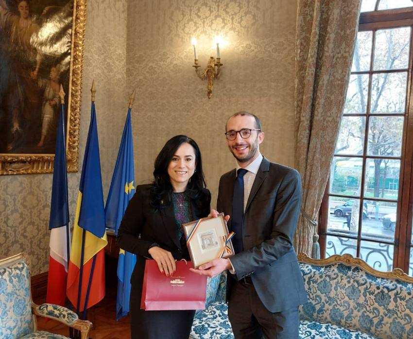 Sursă foto: Facebook Ambasada României în Franța