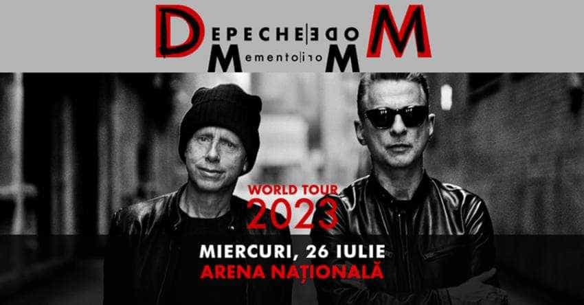 Depeche Mode concert 2023 Sursă foto: iabilet.ro.