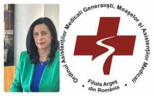 estera stamoiu - OAMGMAMR Argeș: „ÎMPREUNĂ PENTRU O SĂNĂTATE MAI BUNĂ!”, motto-ul organizației profesionale și în 2023