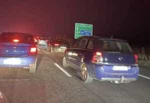 accident autostrada - ACUM! Pieton accidentat pe autostrada A1!