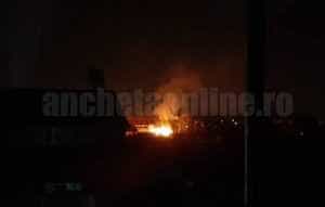 (VIDEO) Incendiu puternic într-o gospodărie din Ștefănești! 1 incendiu stefanesti 2 - (VIDEO) Incendiu puternic într-o gospodărie din Ștefănești!