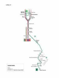 traseu nou al liniei 17