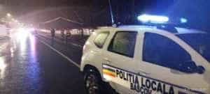 Trafic blocat din motive de siguranță, pe DN7! 26 politie noapte - Trafic blocat din motive de siguranță, pe DN7!