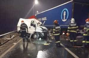 accident a1 hunedoara - Accident mortal pe autostradă! Impact fatal între 3 autovehicule