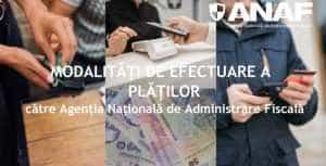 „Cum și unde ne putem plăti obligațiile fiscale”, noua broșură publicată de ANAF 1 ANAF