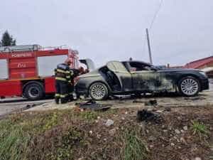 incendiu mașină