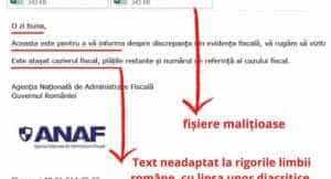 anaf - DNSC avertizează! Atenție la email-urile sau sms-urile primite în perioada următoare