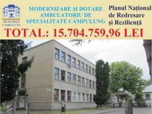Policlinica din Campulung - Bani pentru renovare și echipamente. Policlinica din Câmpulung, dotată cu aparatură de ultimă generație