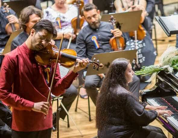 Concdert Filarmonica Pitesti Sursă foto: Facebook Primăria Municipiului Pitești