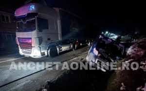 (VIDEO) Accident rutier cu camion în Bascov! O victimă a fost transportată la spital! 18 accident camion noapte - (VIDEO) Accident rutier cu camion în Bascov! O victimă a fost transportată la spital!