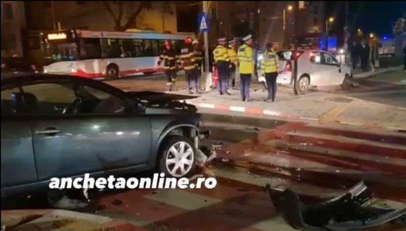 ACCIDENT NOAPTE PITESTI