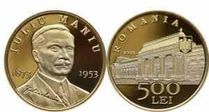 Emisiune numismatică cu tema 150 de ani de la nașterea lui Iuliu Maniu 1 Sursă foto: bnr.ro.