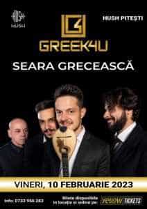 Seri speciale cu Romanița & Band și Greek4U la Club Hush Pitești! 1 Hush - concerte