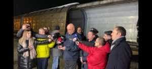 Ajutoarele pentru Turcia au plecat cu un tren CFR Marfă. Astăzi se încarcă al doilea tren 1 Sursă foto: Facebook CFR Marfă